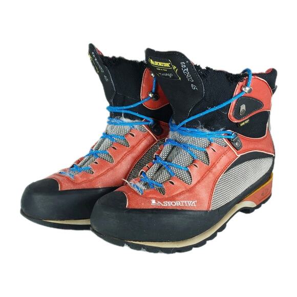 La Sportiva Men’s Trango Gore-Tex US 12 EU 45 Red Mountaineering Hiking Boots - Picture 1 of 16